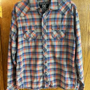 Casual vintage button up